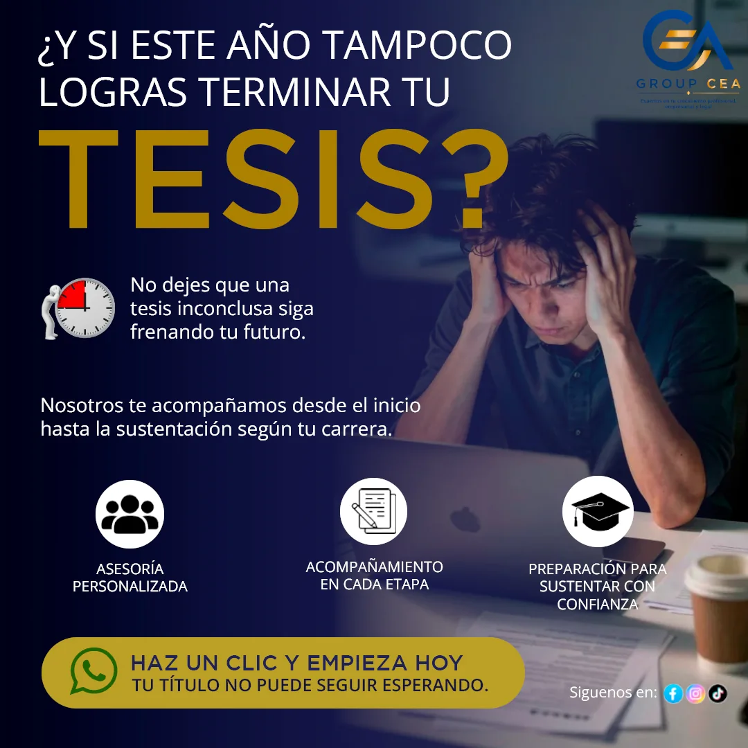 Diagnóstico de tesis - GROUP CEA